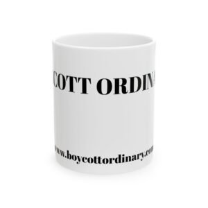 Chug that ordinary down with your morning Coffee Personalized Ceramic Mug - Perfect Gift for Coffee LoversCeramic Mug, (11oz, 15oz)