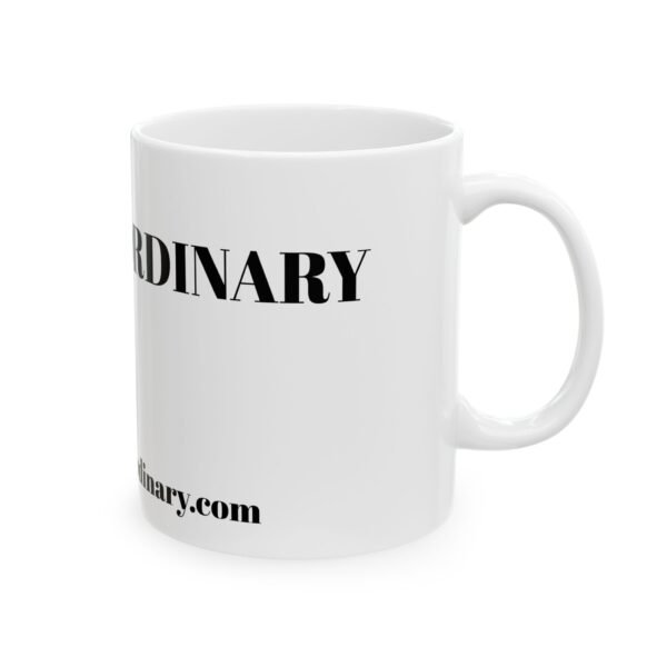 Chug that ordinary down with your morning Coffee Personalized Ceramic Mug - Perfect Gift for Coffee LoversCeramic Mug, (11oz, 15oz) - Image 4