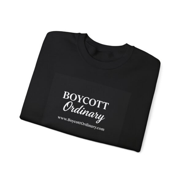 Life with God is Extraordinary Black sweatshirt - Image 3