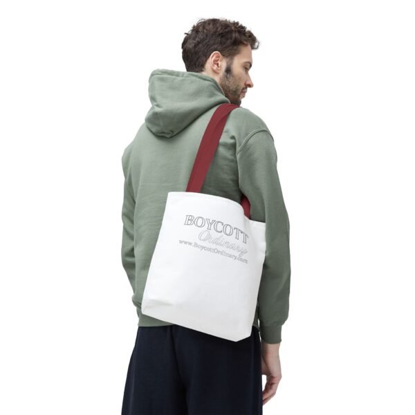 'Boycott Ordinary' Design, Eco-Friendly Carry-All Tote Bag Perfect for Everyday Use, Beach, Shopping, Gifts - Image 10