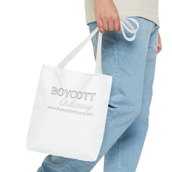 'Boycott Ordinary' Design, Eco-Friendly Carry-All Tote Bag Perfect for Everyday Use, Beach, Shopping, Gifts - Image 12