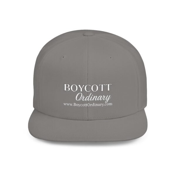 Boycott Ordinary Snapback Hat - Image 5