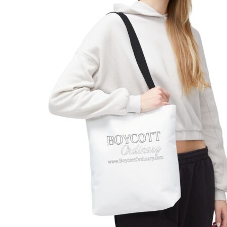 'Boycott Ordinary' Design, Eco-Friendly Carry-All Tote Bag Perfect for Everyday Use, Beach, Shopping, Gifts