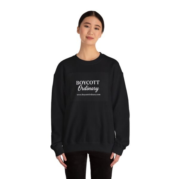 Life with God is Extraordinary Black sweatshirt - Image 4