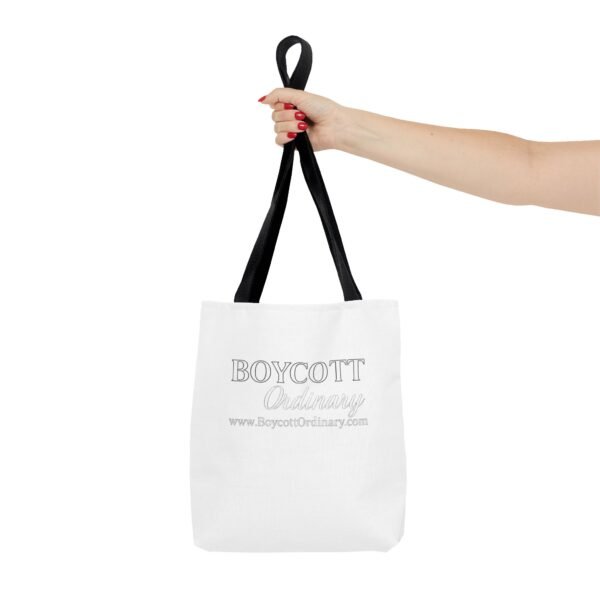 'Boycott Ordinary' Design, Eco-Friendly Carry-All Tote Bag Perfect for Everyday Use, Beach, Shopping, Gifts - Image 4