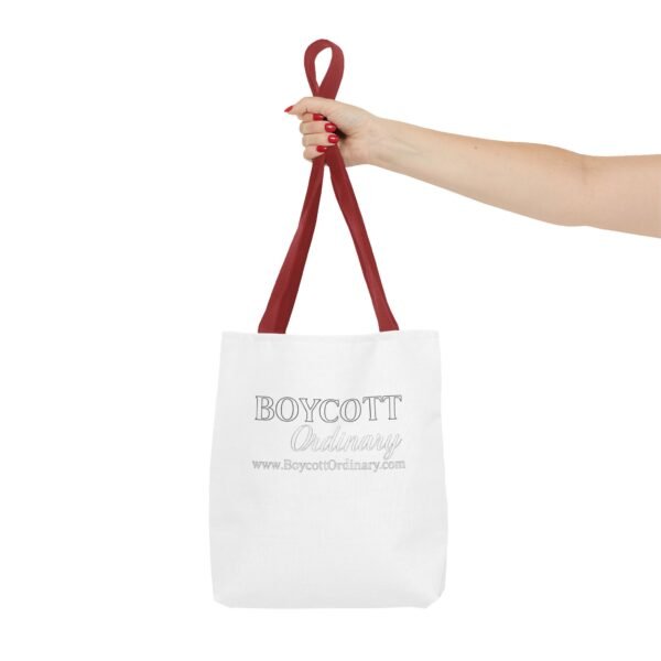 'Boycott Ordinary' Design, Eco-Friendly Carry-All Tote Bag Perfect for Everyday Use, Beach, Shopping, Gifts - Image 8