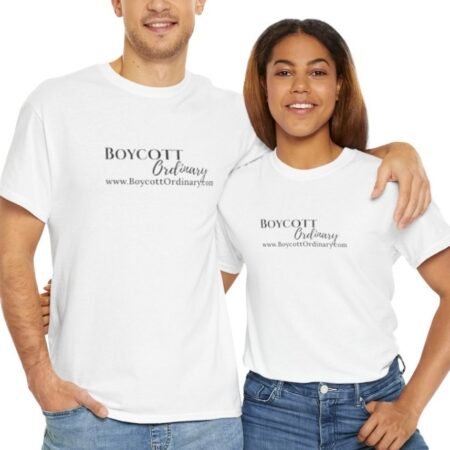 Boycott Ordinary Front and checkout the Backside Design Unisex T-Shirt