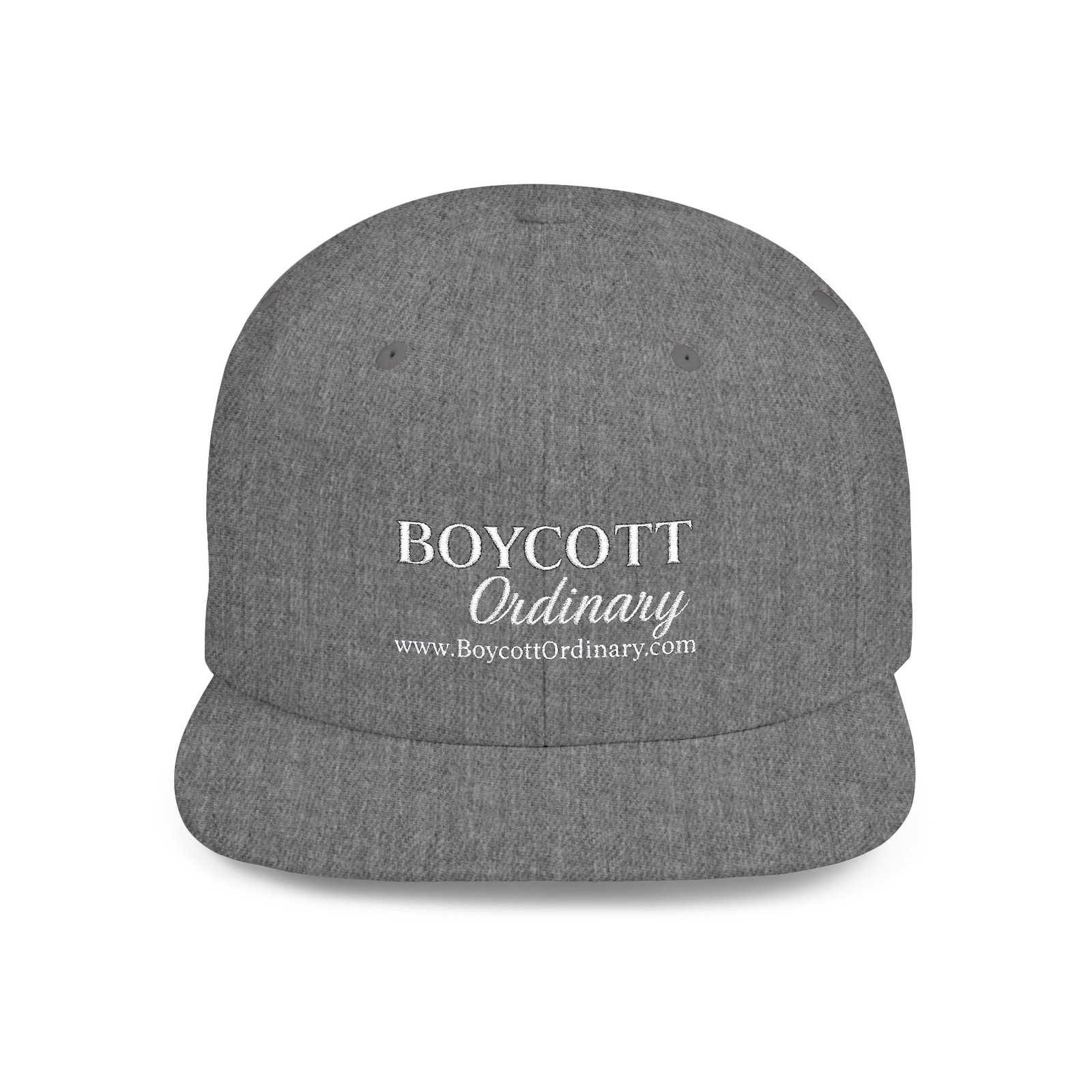 Get your head in the right place wearing this Boycott the Ordinary Snapback Hat - Image 9