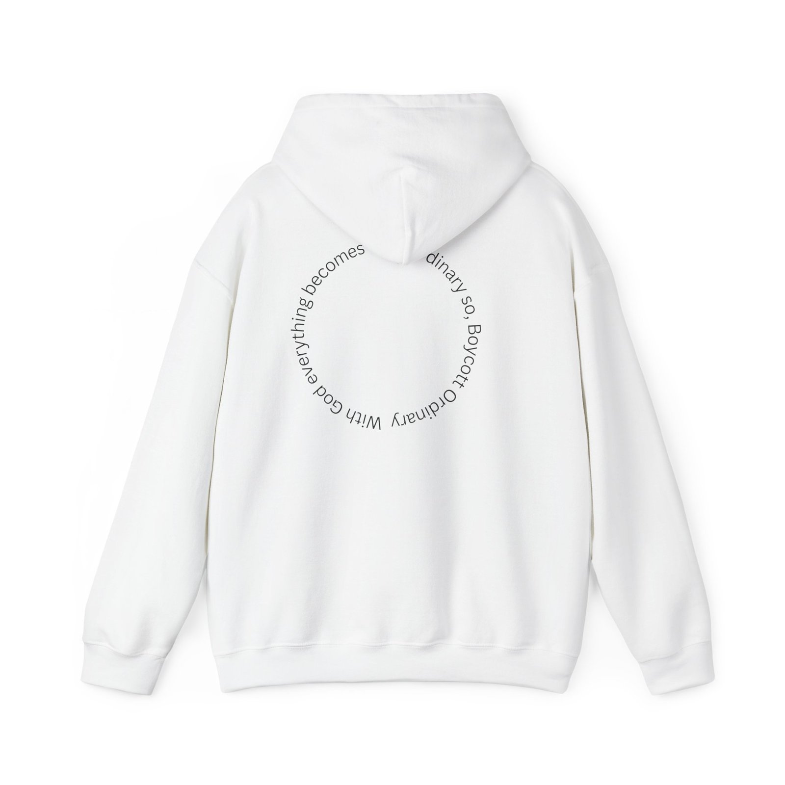 God is extraordinary and so is this hoodie! - Image 2