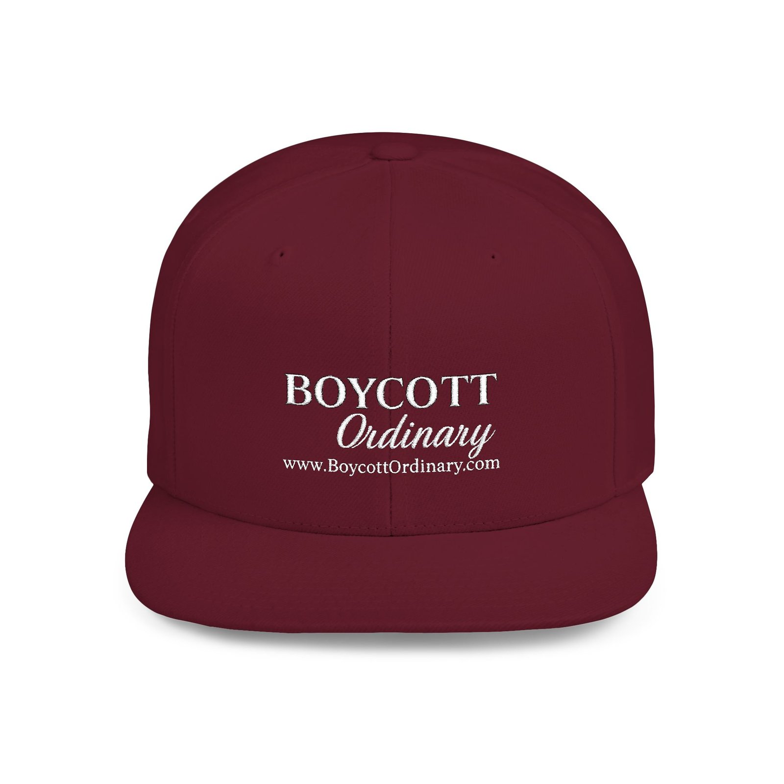 Get your head in the right place wearing this Boycott the Ordinary Snapback Hat - Image 33