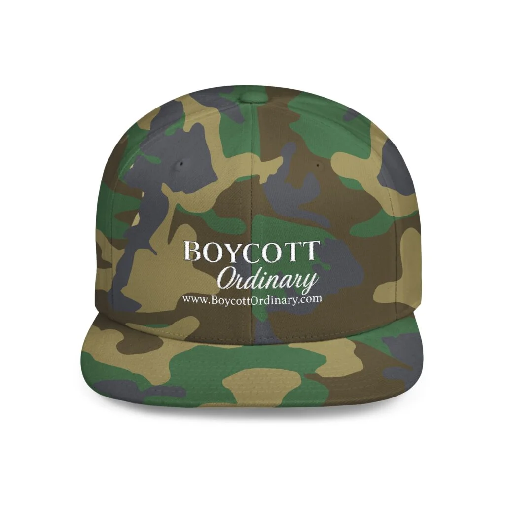 Get your head in the right place wearing this Boycott the Ordinary Snapback Hat
