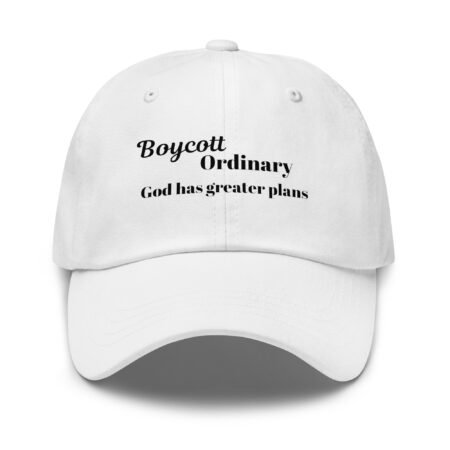 God has greater plans cool Dad hat
