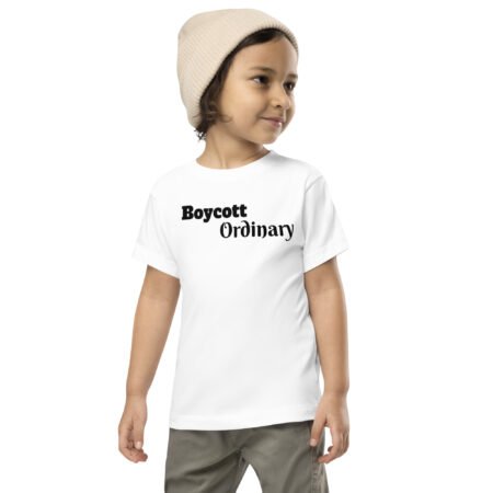 Boycott Ordinary Toddler Short Sleeve Tee