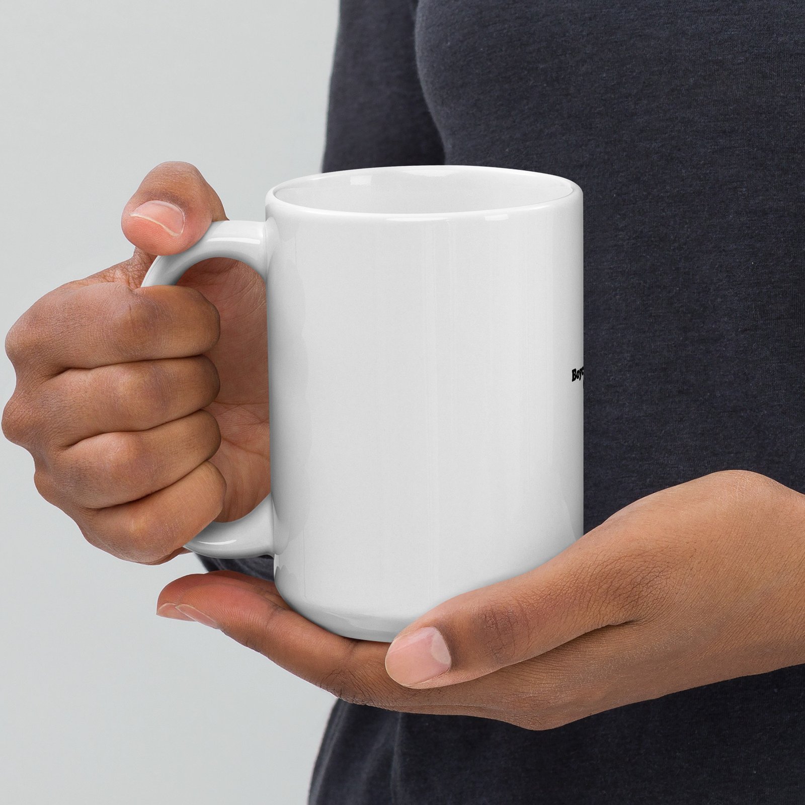 Boycott Ordinary White glossy mug - Image 7