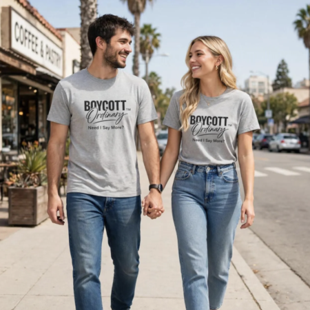 Boycott Ordinary T-Shirt — 'Need I Say More?' Minimal Graphic Tee